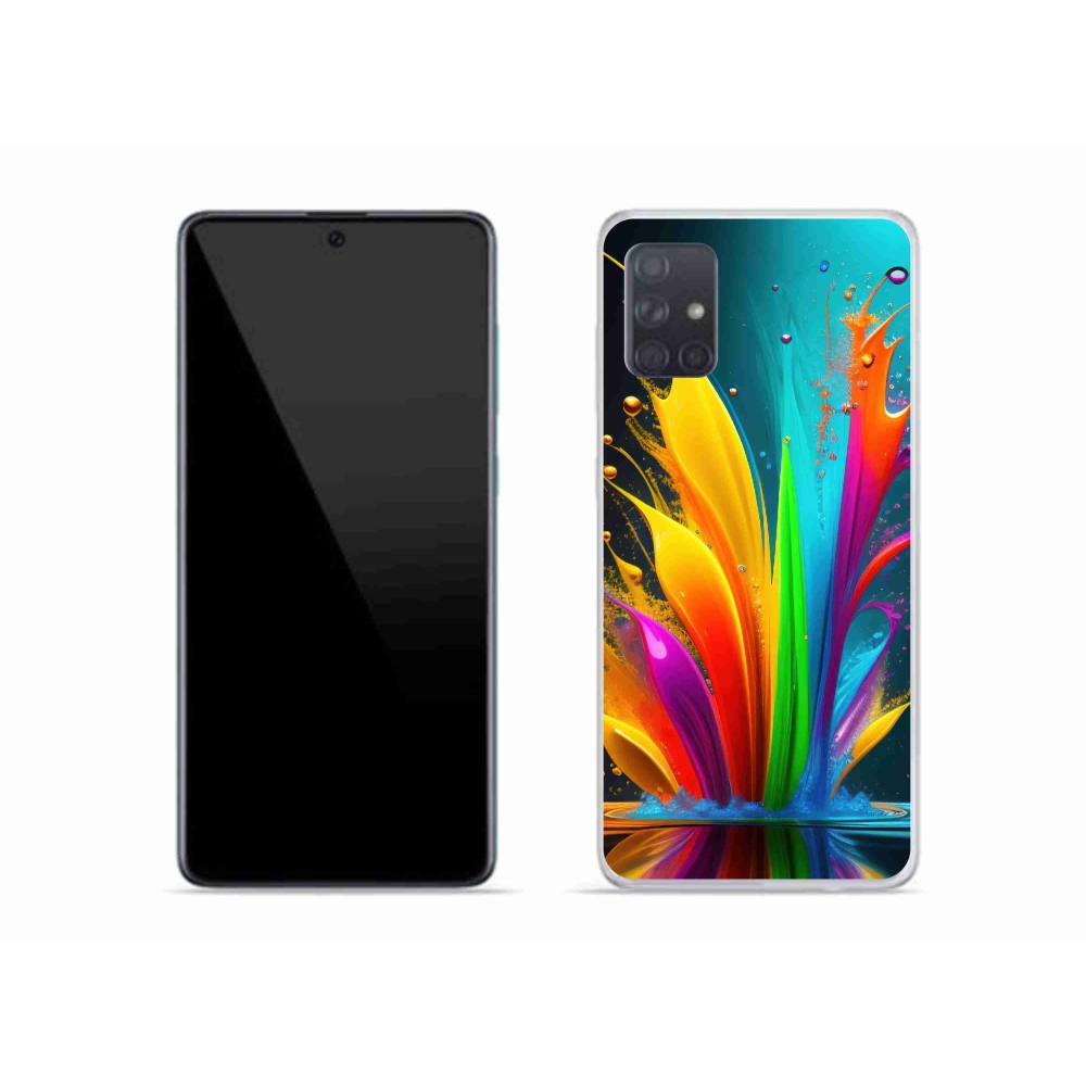 Gélový kryt mmCase na Samsung Galaxy A51 - abstraktný motív 1