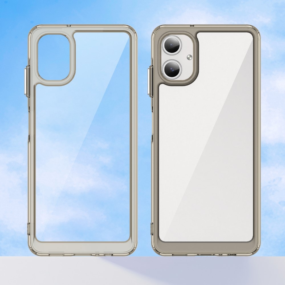 Gélový obal s pevným chrbtom na Samsung Galaxy A06 4G - šedý