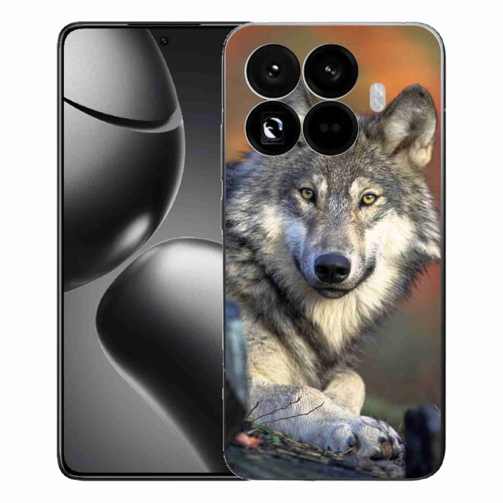 Gélový kryt mmCase na Xiaomi 15T Pro - vlk