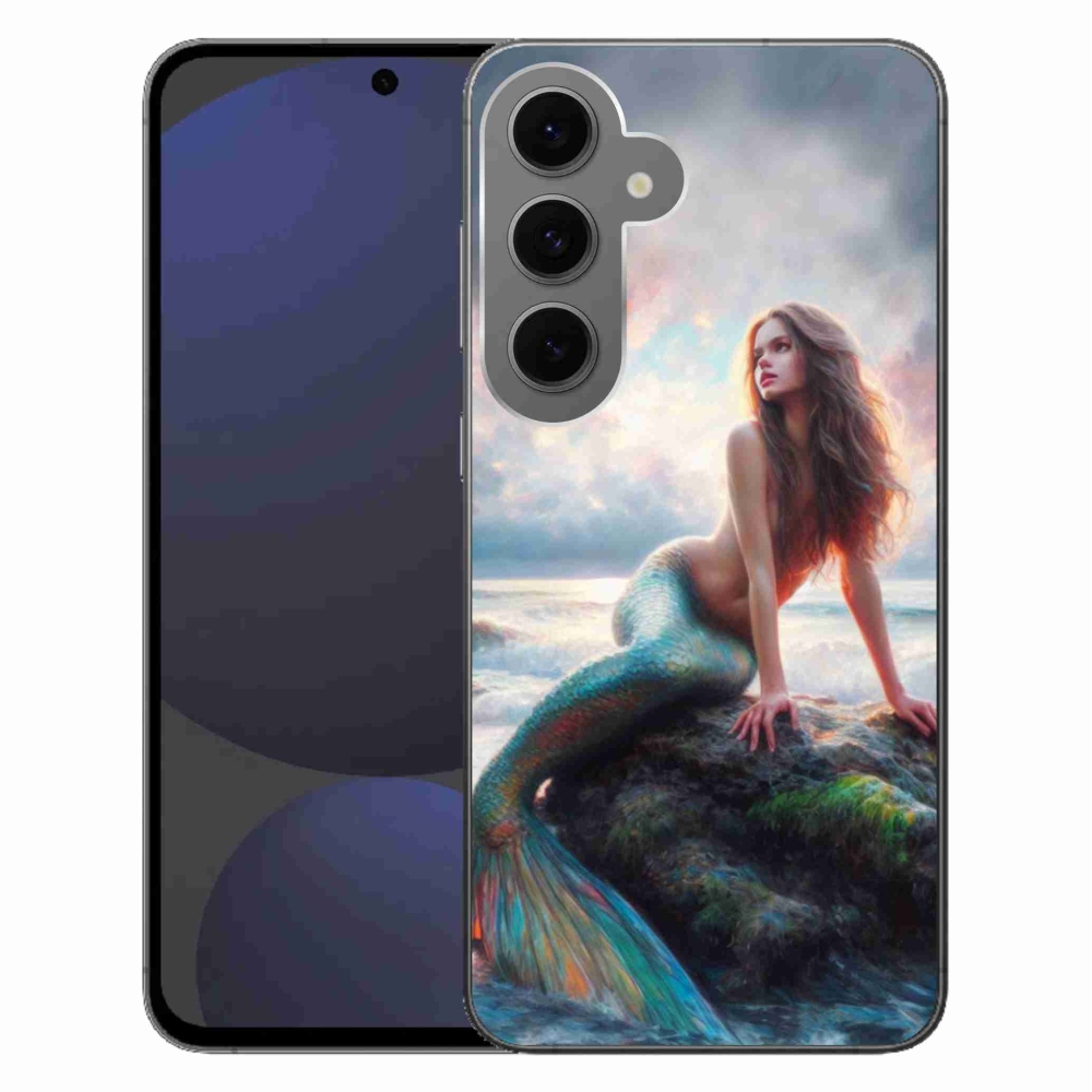 Gélový kryt mmCase na Samsung Galaxy S24 FE - morská panna