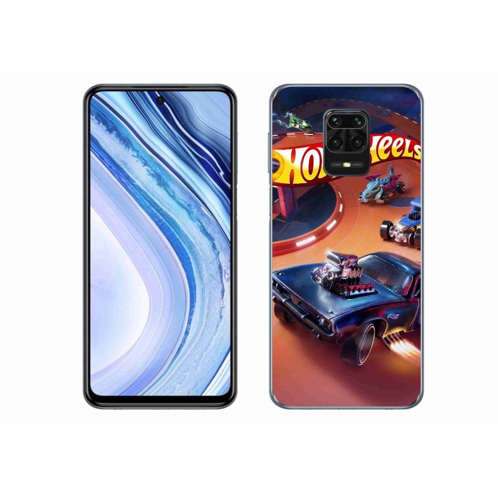 Gélový kryt mmCase na Xiaomi Redmi Note 9S - hot wheels