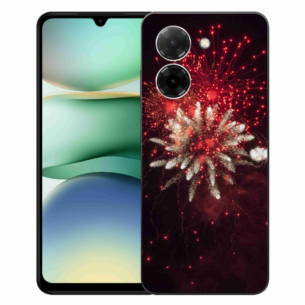 Gélový kryt mmCase na Xiaomi Redmi A5 (171.7x77.8x8.3mm) - ohňostroj