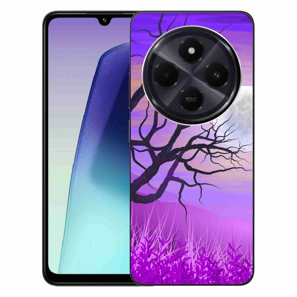 Gélový obal mmCase na Xiaomi Redmi 14C/Poco C75 - kreslený opadaný strom