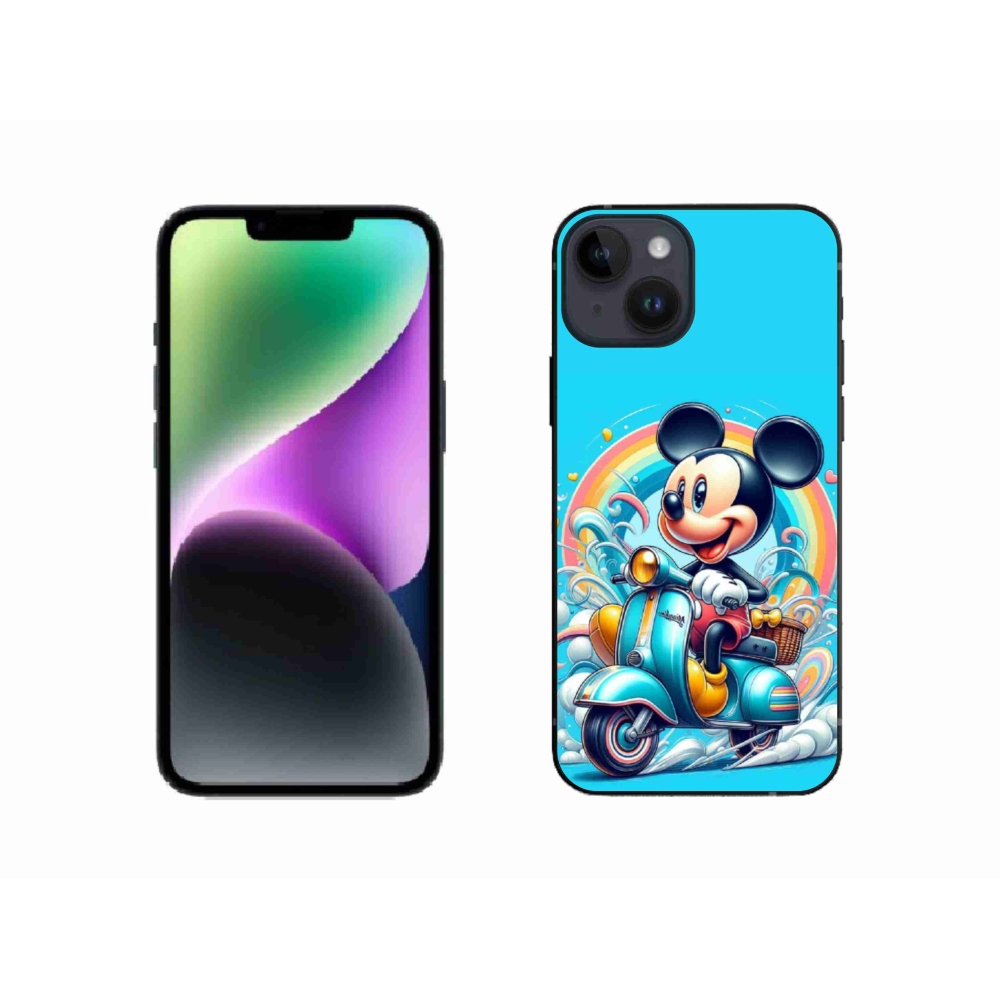 Gélový kryt mmCase na iPhone 14 - mickey mouse 2