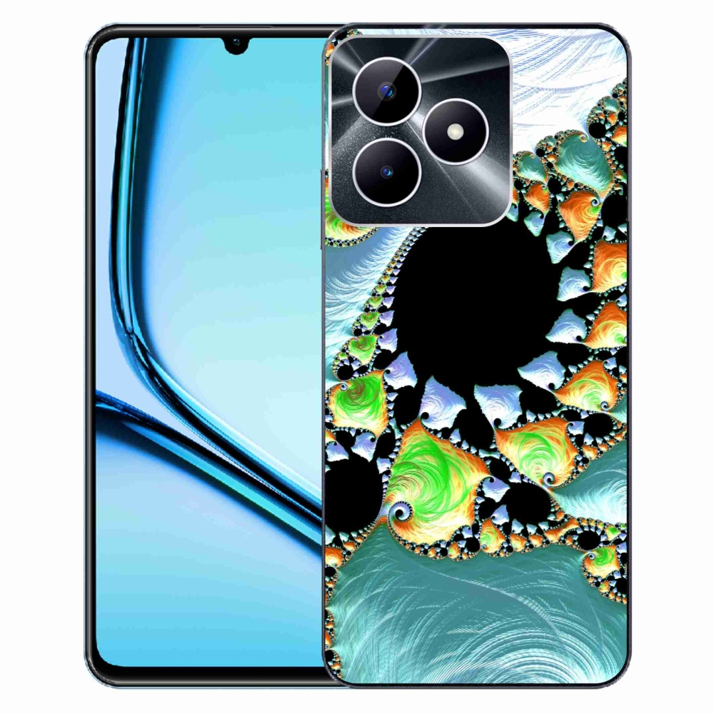 Gélový kryt mmCase na Realme Note 50 - abstraktný motív 21