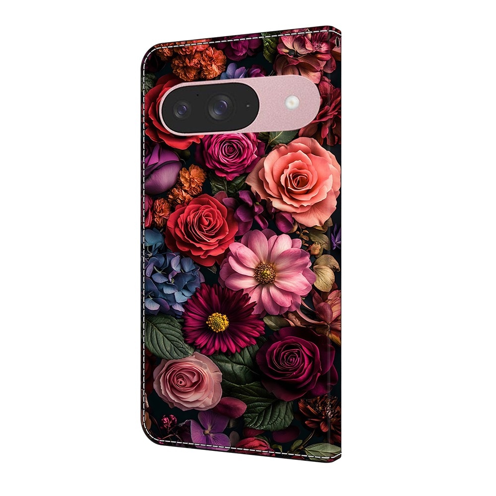 Smooth knižkové puzdro na Google Pixel 10 Pro/Pixel 10 - kvety