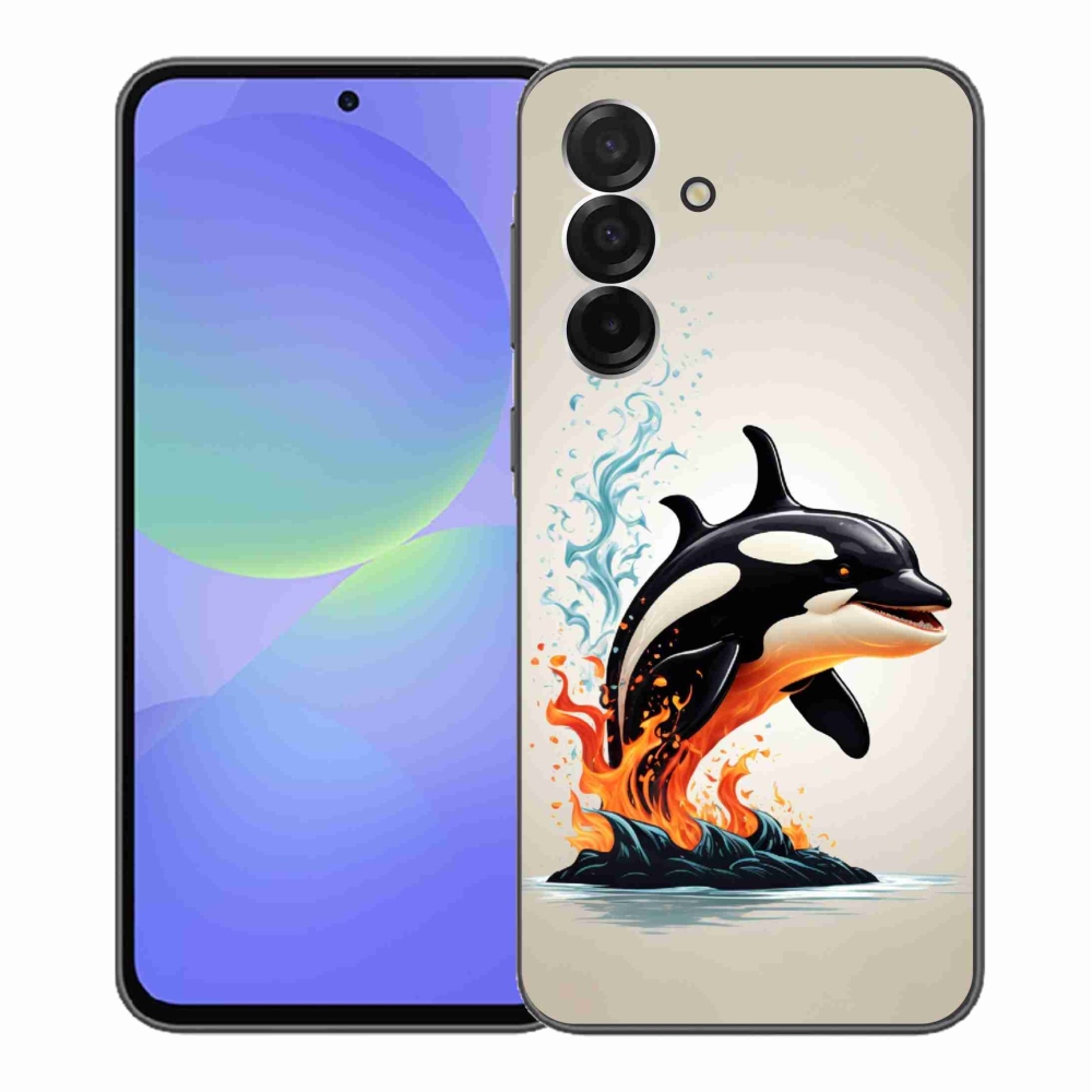 Gélový kryt mmCase na Samsung Galaxy A36 5G - kosatka