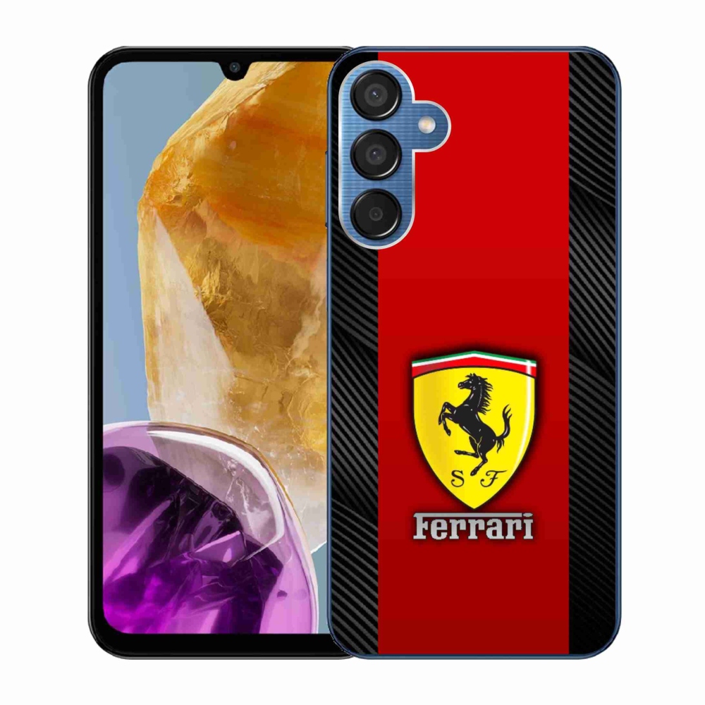 Gélový kryt mmCase na Samsung Galaxy M15 5G - ferrari