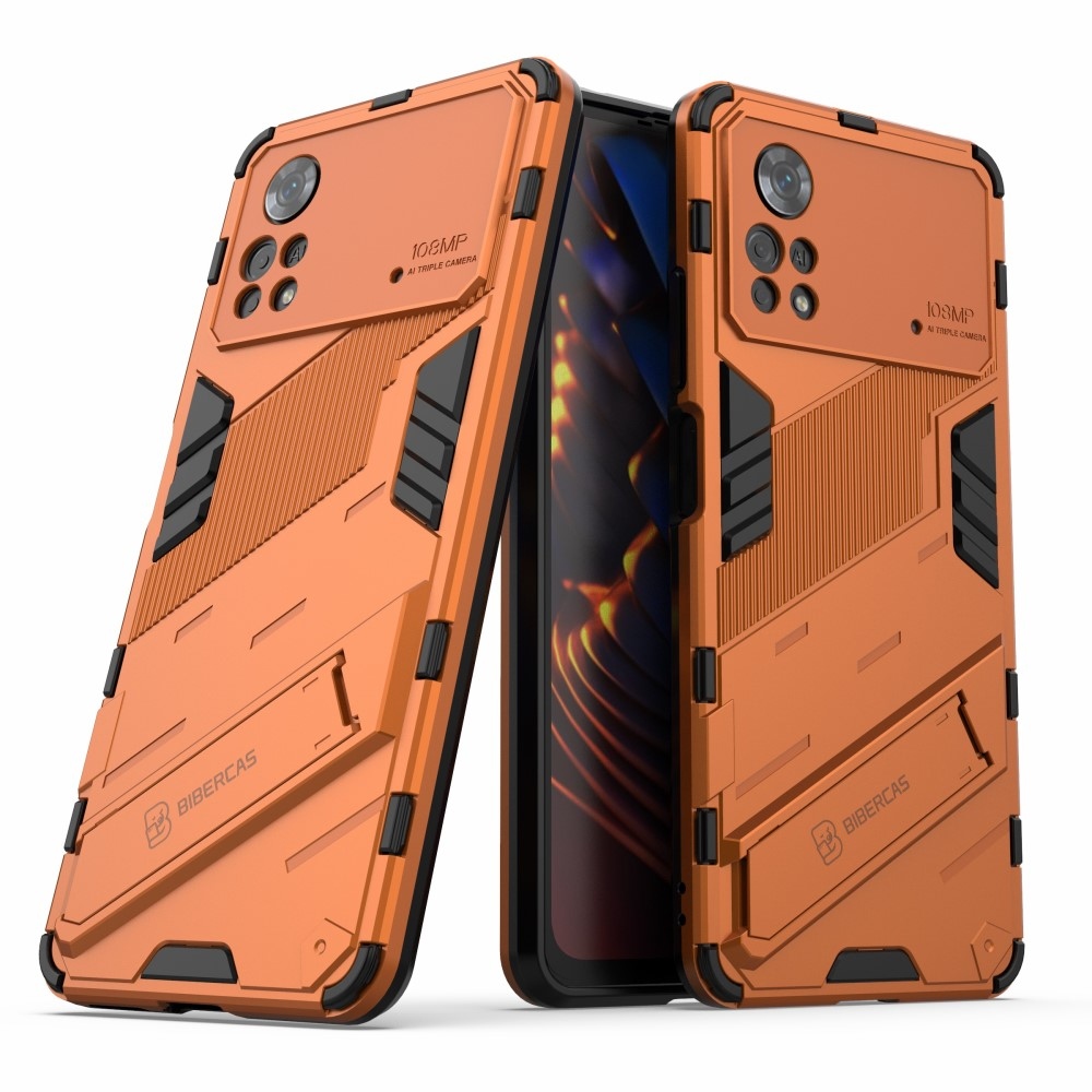 Armory odolný hybridný kryt na Xiaomi Poco X4 Pro 5G - oranžový