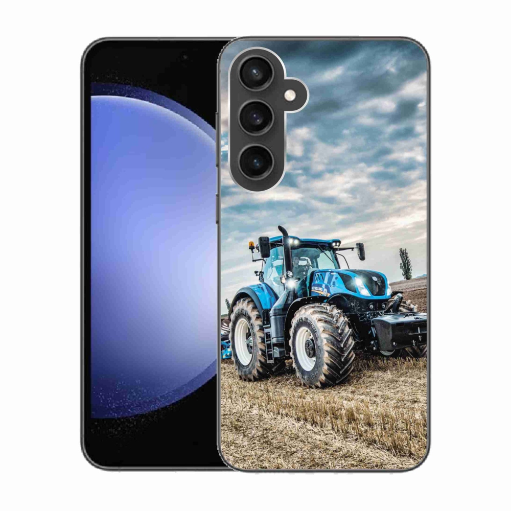 Gélový kryt mmCase na Samsung Galaxy S23 FE - traktor 2