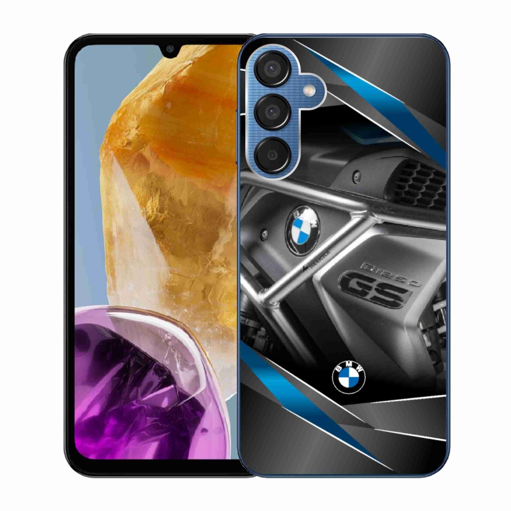 Gélový kryt mmCase na Samsung Galaxy M15 5G - motorka bmw