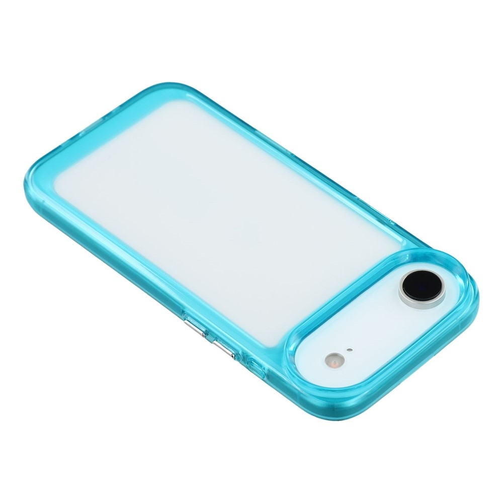 Gélový obal s pevným chrbtom na iPhone 17 Air - svetlomodrý