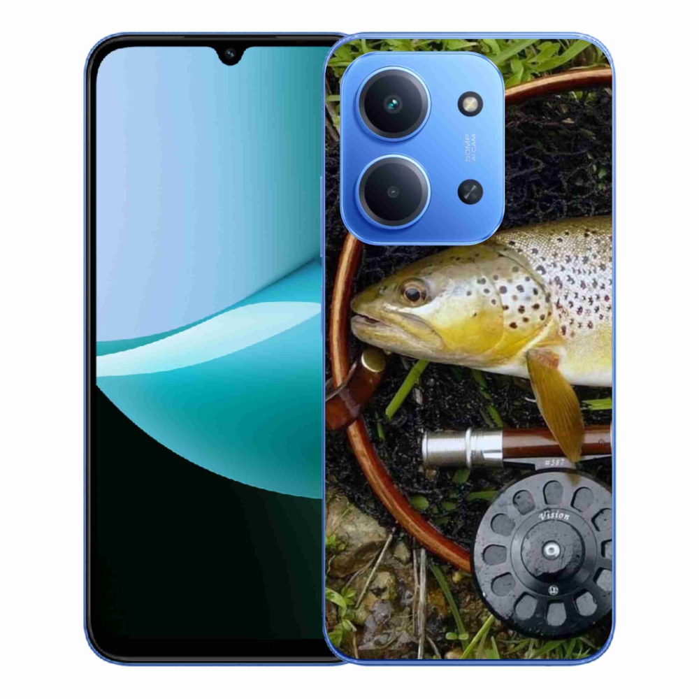 Gélový kryt mmCase na Xiaomi Redmi 15C 4G/5G (173mm) - pstruh 2
