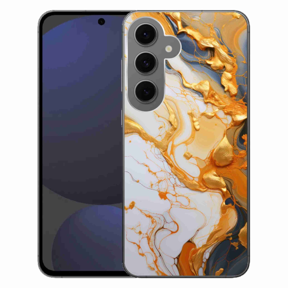 Gélový kryt mmCase na Samsung Galaxy S24 FE - abstraktný motív 6