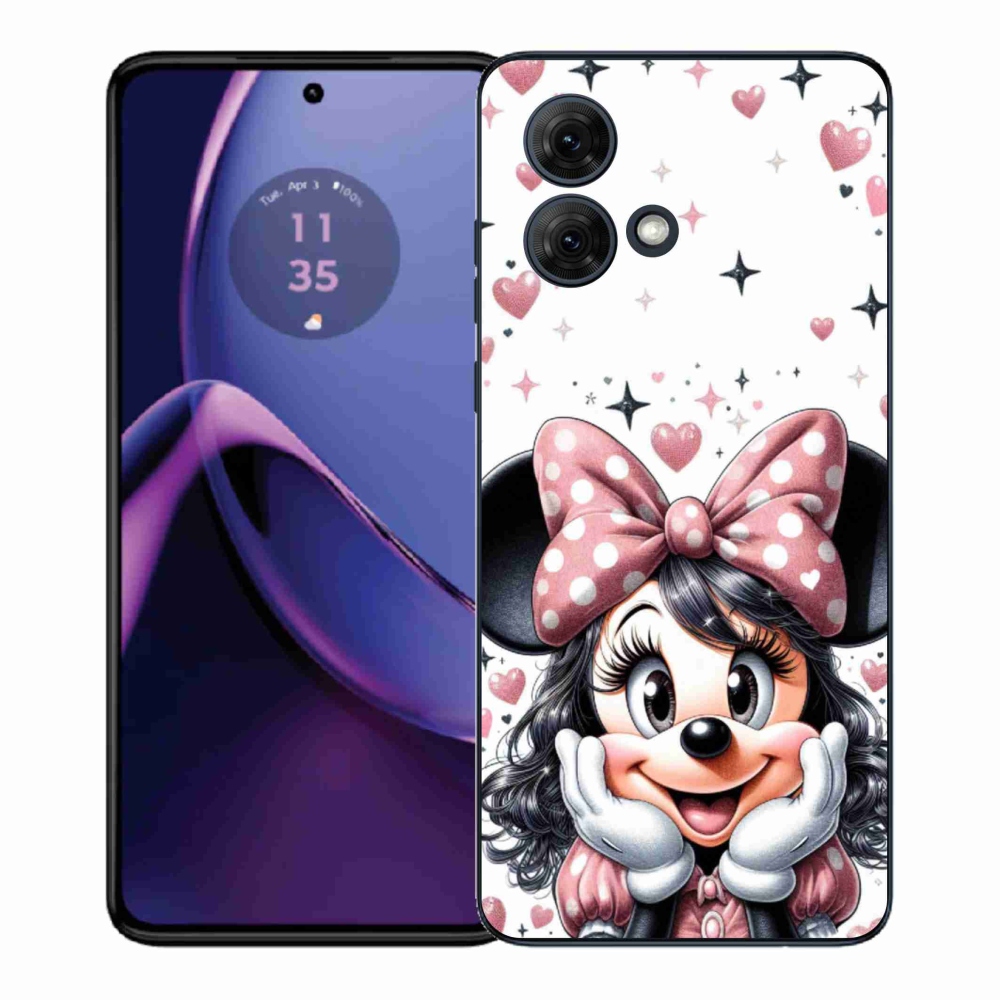 Gélový kryt mmCase na Motorola Moto G84 5G - minnie