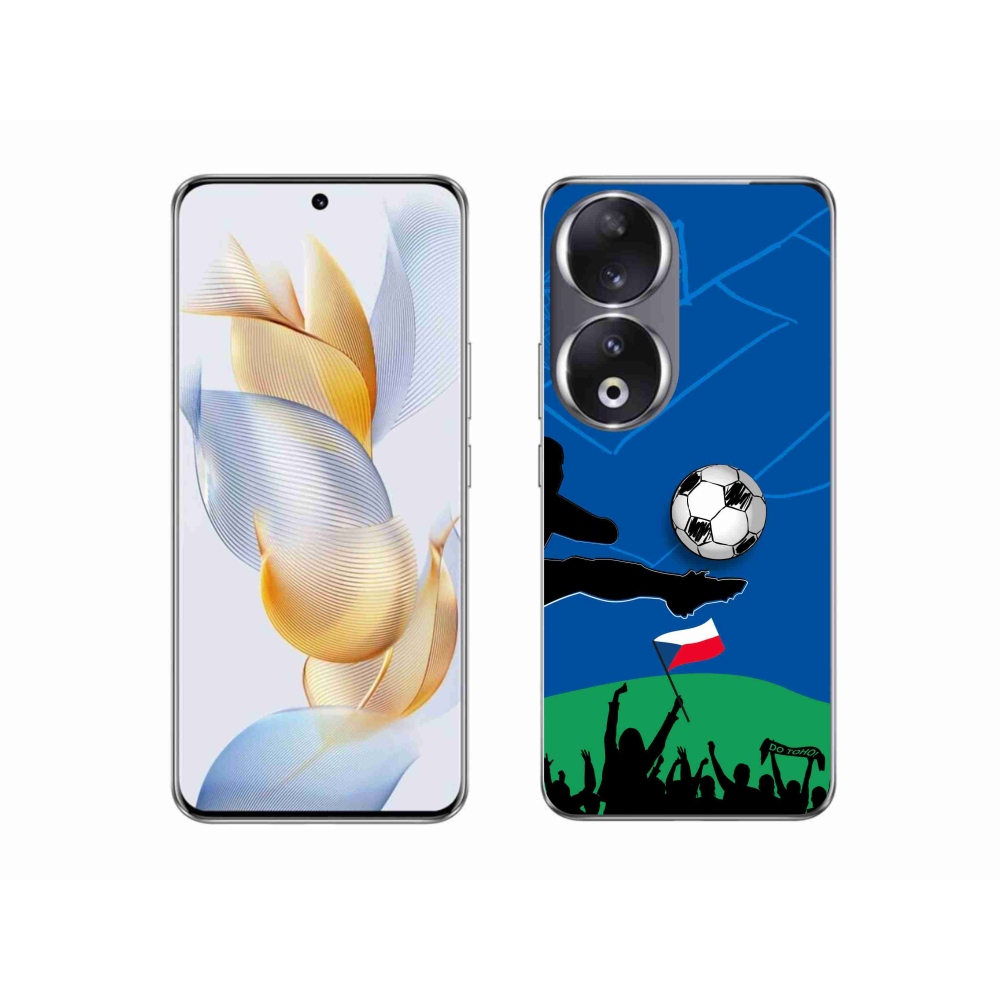 Gélový kryt mmCase na Honor 90 - fanúšikovia futbalu