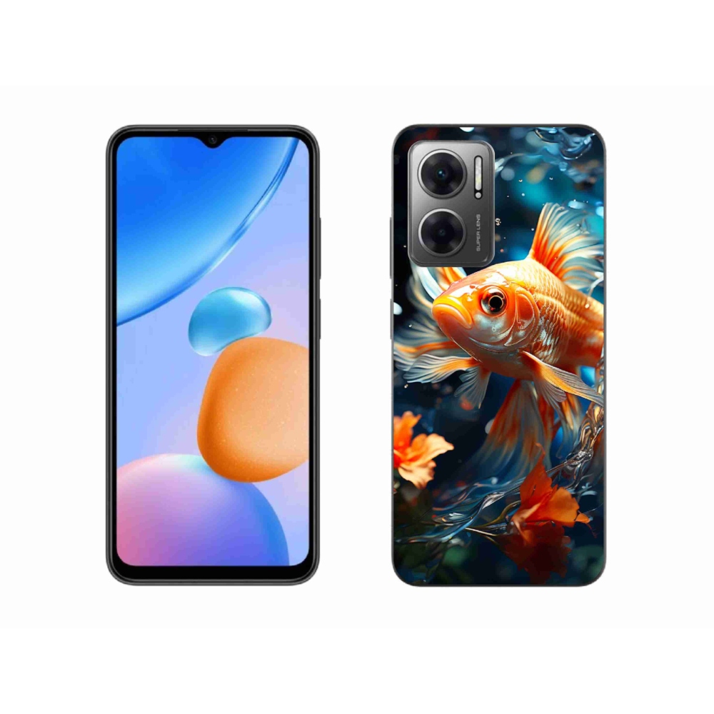 Gélový kryt mmCase na Xiaomi Redmi 10 5G - rybka