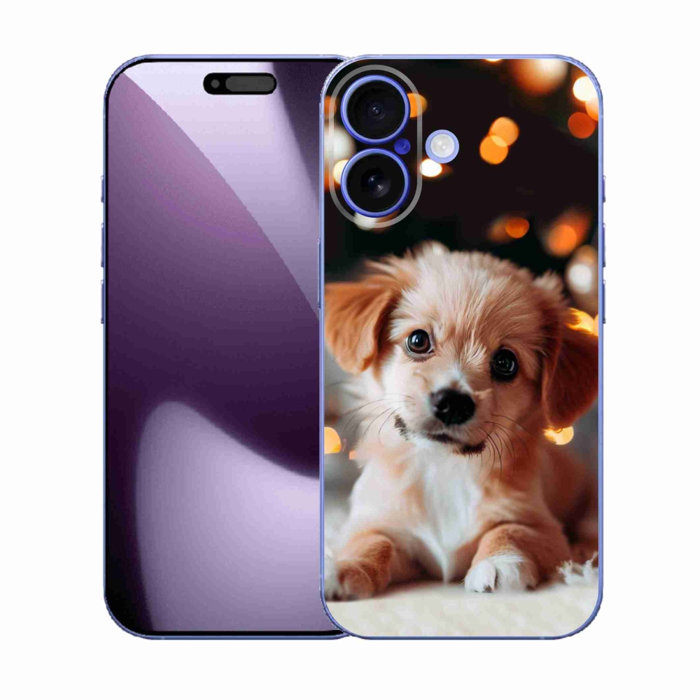 Gélový kryt mmCase na iPhone 17 - šteniatko