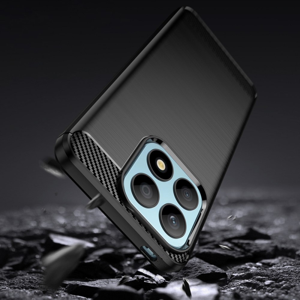 Carbon odolný gélový obal na Honor X8a - čierny