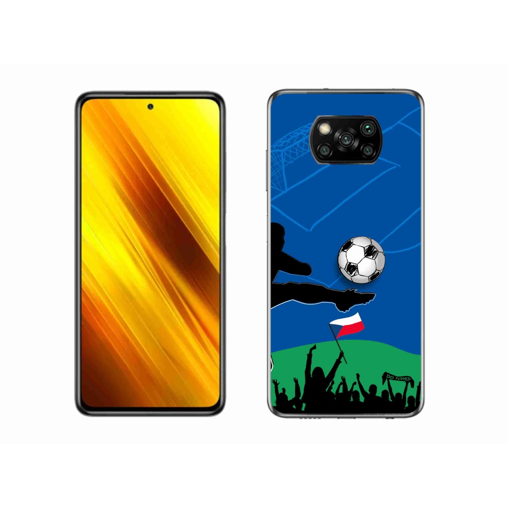 Gélový kryt mmCase na Xiaomi Poco X3 Pro - fanúšikovia futbalu