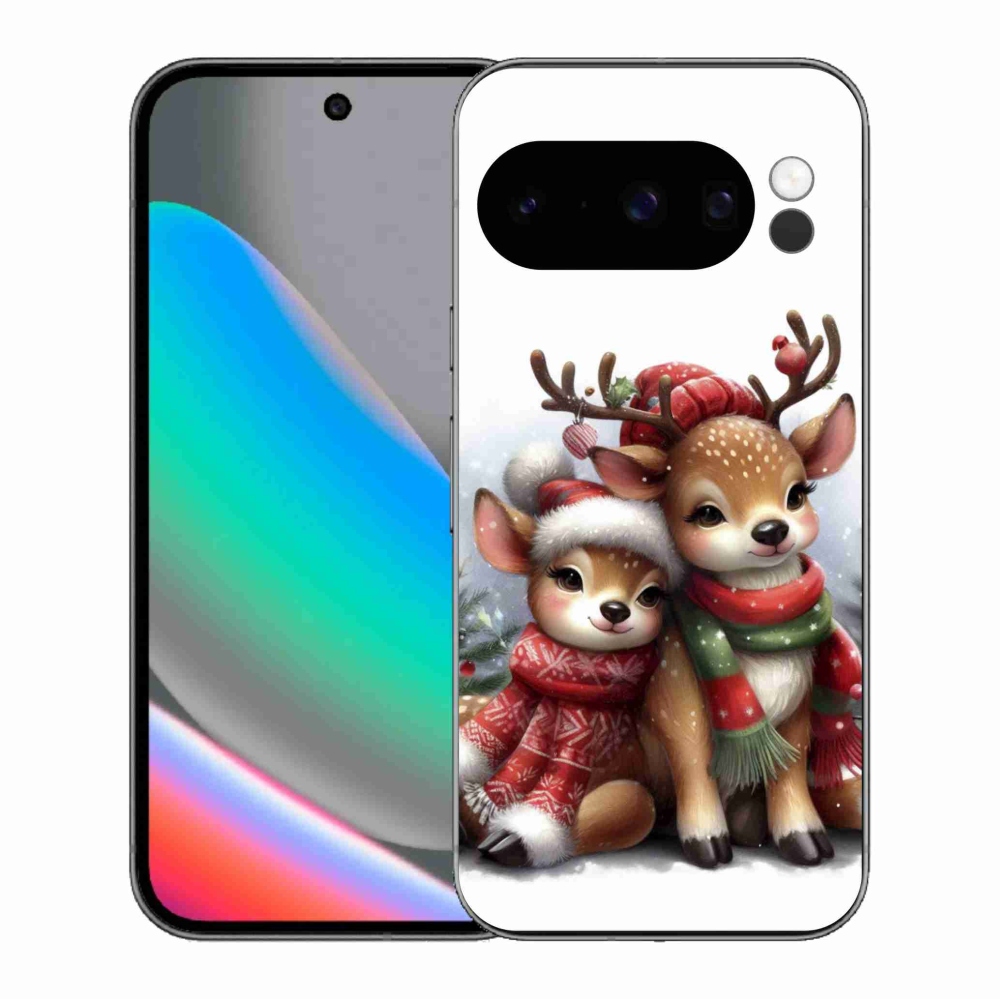 Gélový kryt mmCase na Google Pixel 10 Pro - vianočné soby