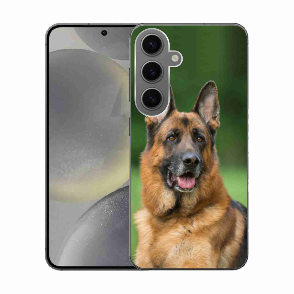 Gélový kryt mmCase na Samsung Galaxy S24 - nemecký ovčiak