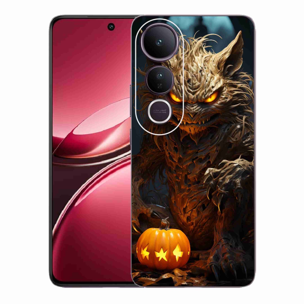 Gélový kryt mmCase na Vivo V50 Lite 4G/5G - halloweenska príšera