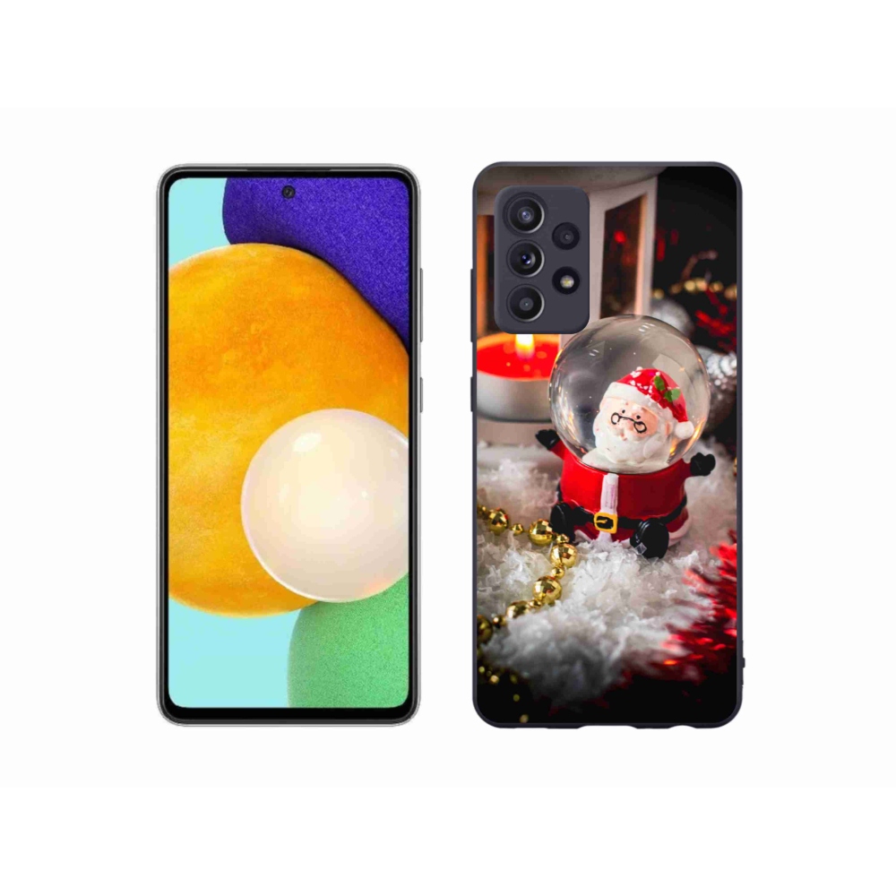 Gélový kryt mmCase na Samsung Galaxy A52s 5G - Santa Claus 1