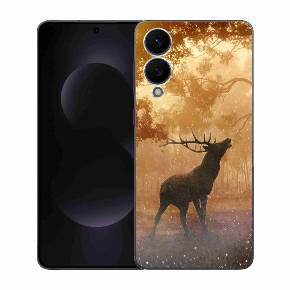 Gélový kryt mmCase na Samsung Galaxy S25 Edge - jeleň v ruji