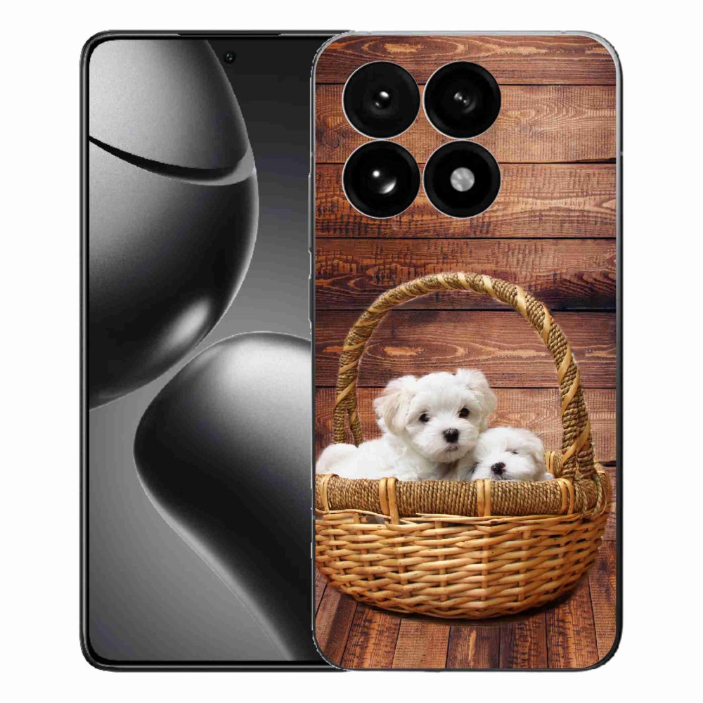 Gélový kryt mmCase na Xiaomi 15T - šteniatka