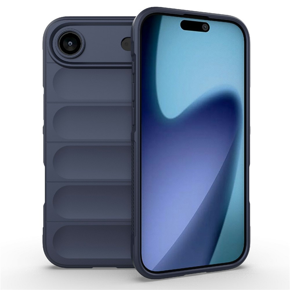 Rugg odolný gélový obal na iPhone 17 Air - tmavomodrý