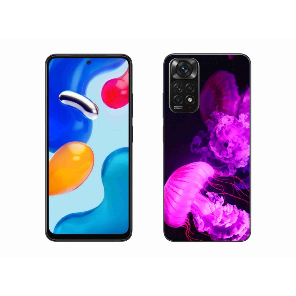 Gélový kryt mmCase na Xiaomi Redmi Note 11 4G - medúza 1