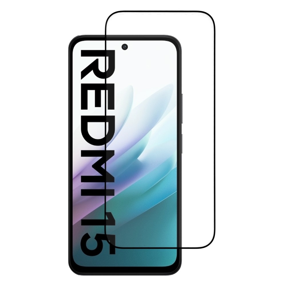 ITIETIE celoplošné tvrdené sklo na mobil Xiaomi Redmi 15 4G/5G (171mm)