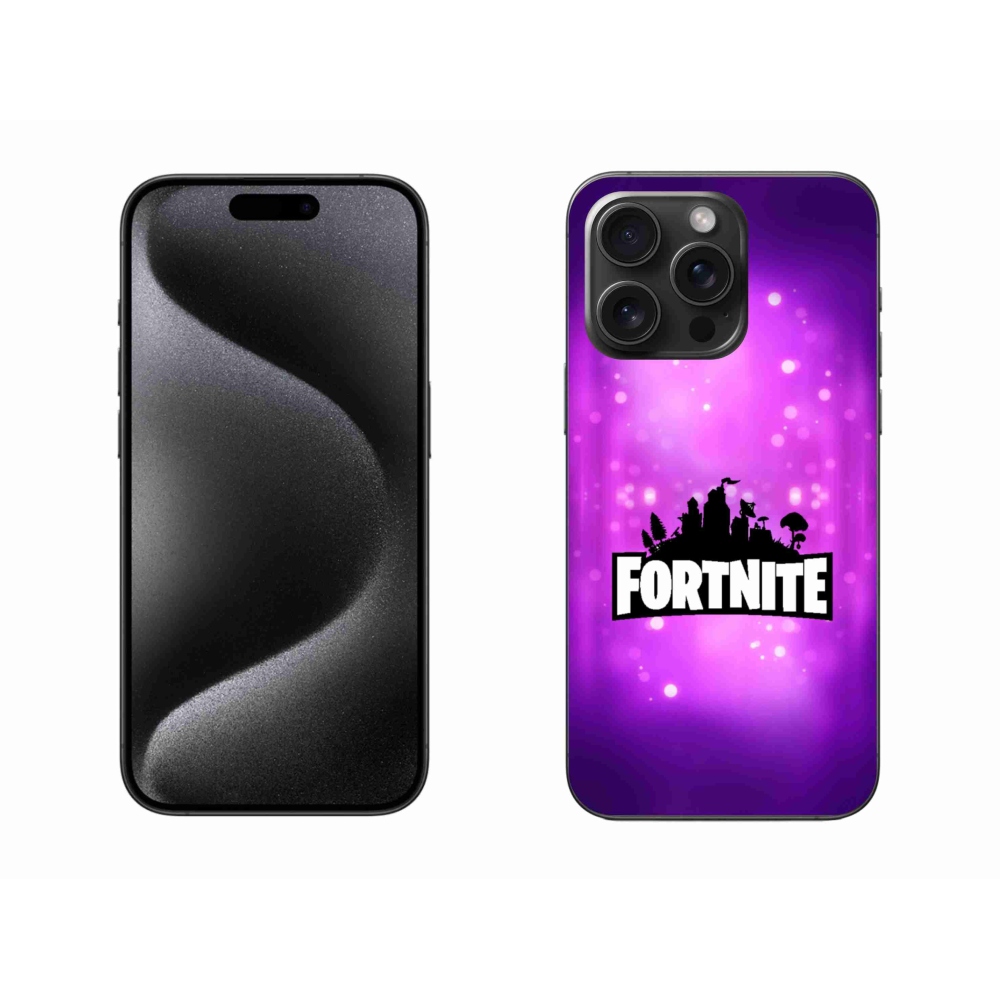 Gélový kryt mmCase na iPhone 15 Pro Max - fortnite 2