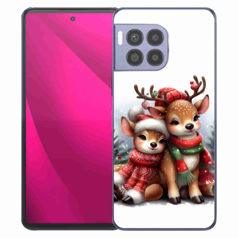 Gélový kryt mmCase na T-Mobile T Phone 2 Pro - vianočné soby