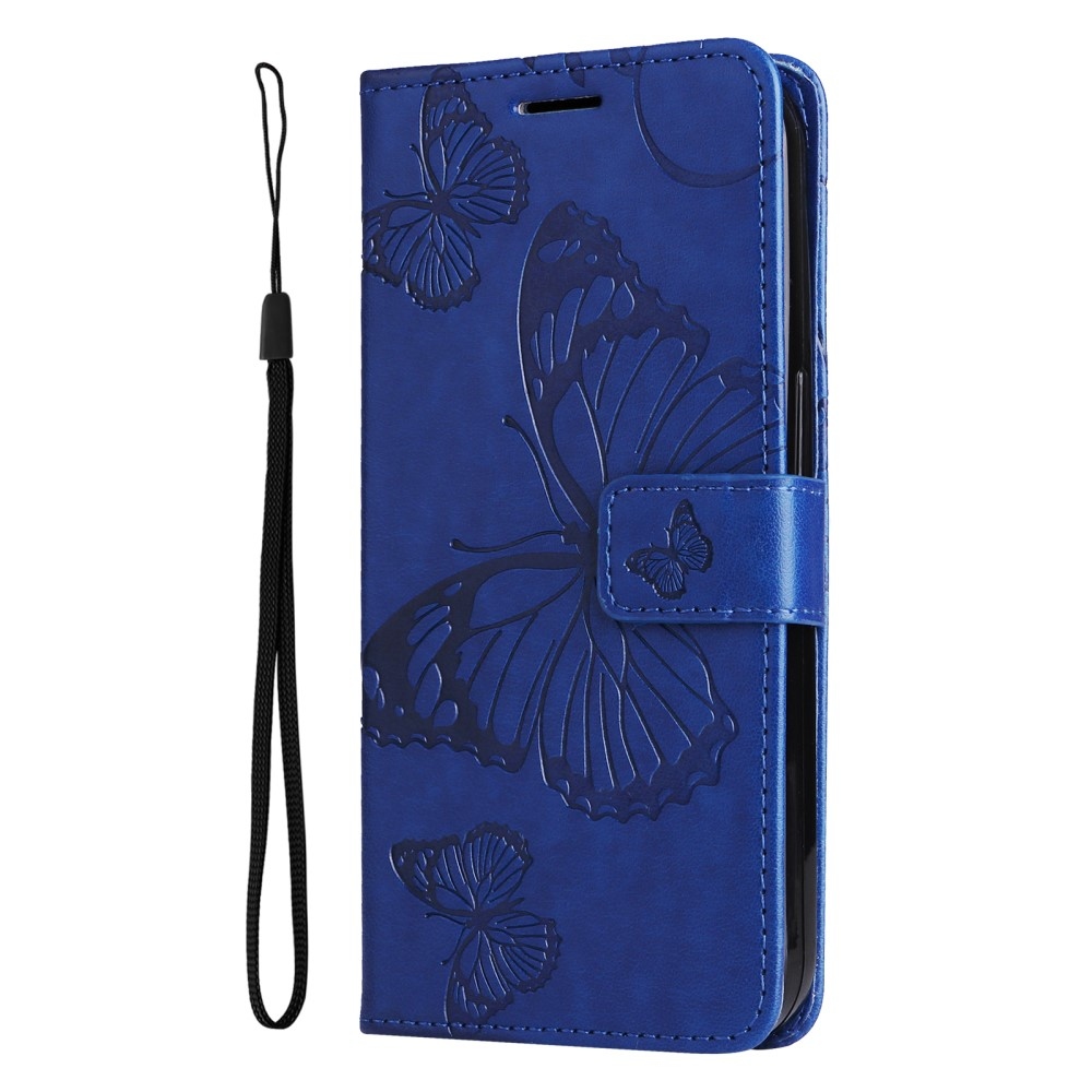 Big butterfly knižkové púzdro na Xiaomi 13T/13T Pro - modré