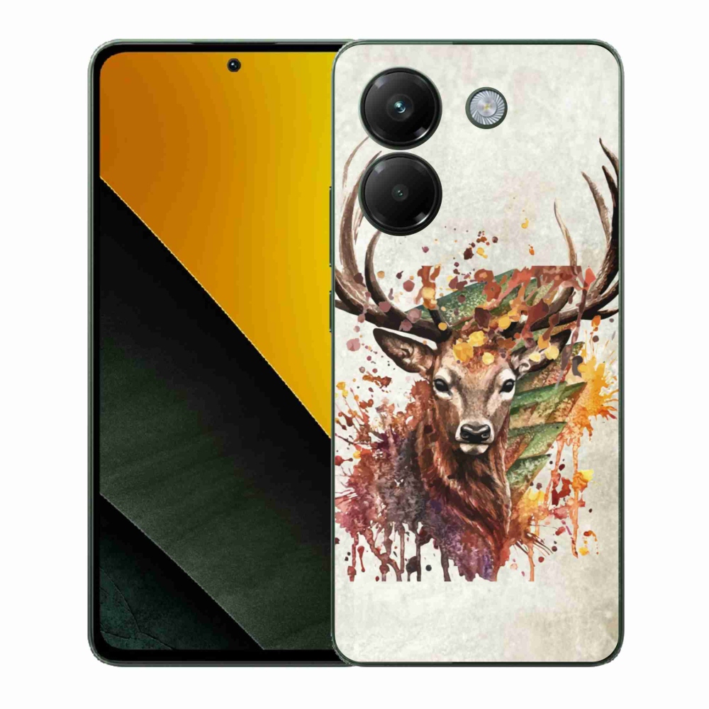 Gélový kryt mmCase na Xiaomi Poco M7 Pro 5G - jeleň 1