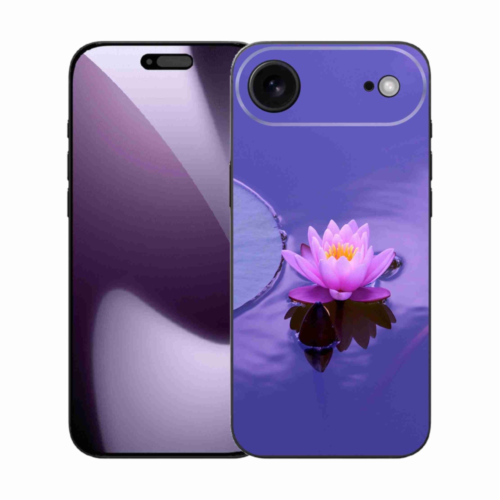 Gélový kryt mmCase na iPhone 17 Air - kvet na hladine