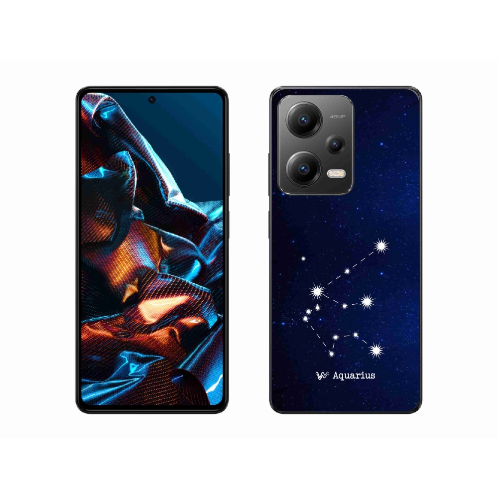 Gélový kryt mmCase na Xiaomi Redmi Note 12 Pro 5G - súhvezdie Vodnára