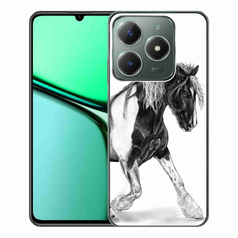 Gélový kryt mmCase na Realme C61 - kôň