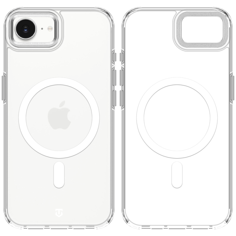 Tactical MagForce 2.0 Puzdro pre Apple iPhone 16e/17e strieborné