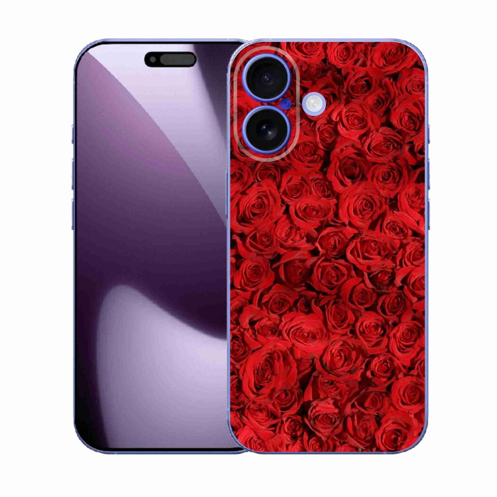 Gélový kryt mmCase na iPhone 17 - ruža
