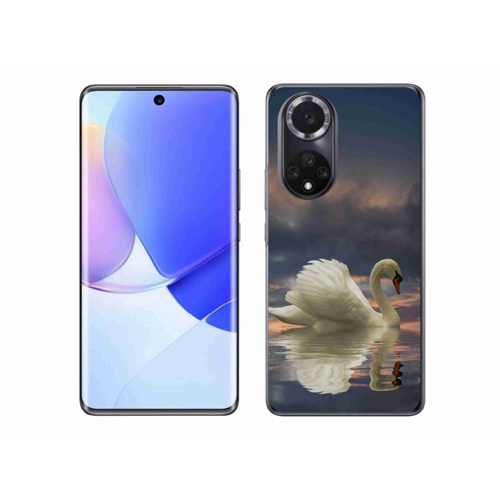 Gelový kryt mmCase na Huawei Nova 9 - labuť