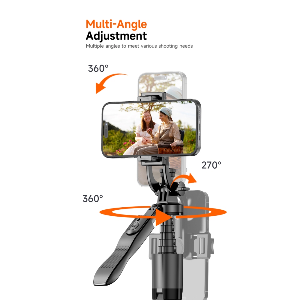 Teleskopická selfie tyč L16-TT so statívom 1,8 m s diaľkovým ovládaním