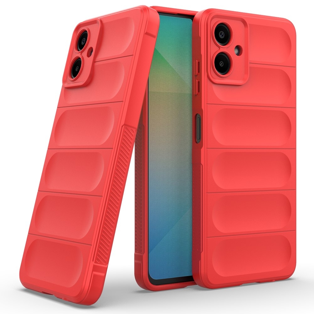 Rugg odolný gélový obal na Samsung Galaxy A06 4G - červený