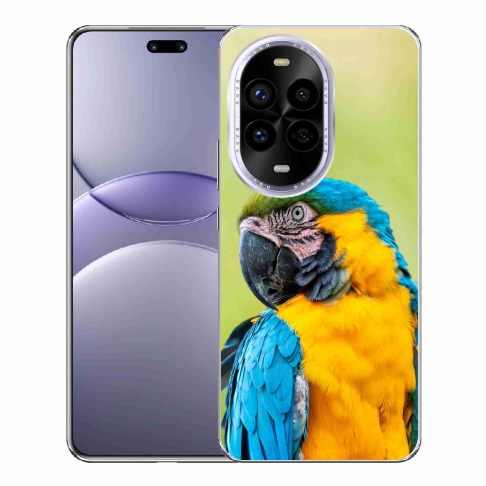 Gélový kryt mmCase na Huawei Nova 13 Pro 5G - papagáj ara 2