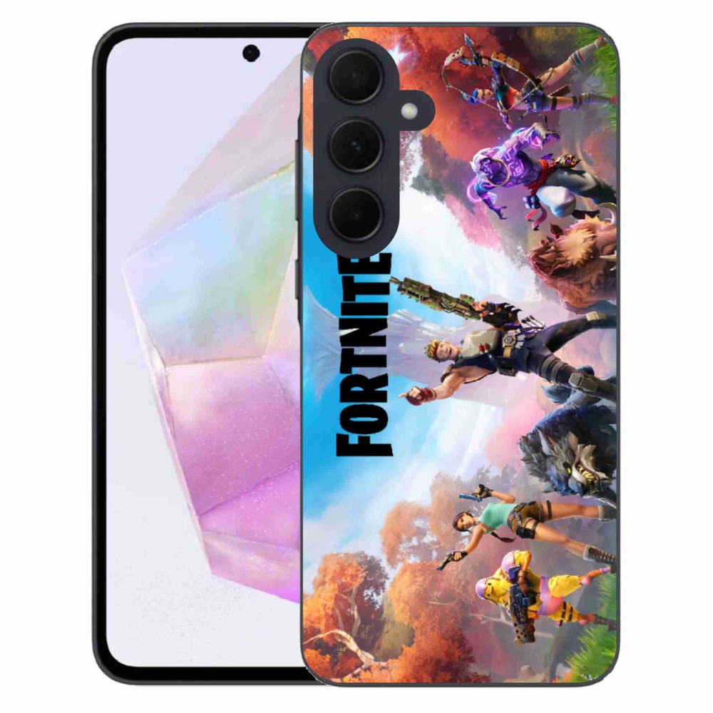 Gélový kryt mmCase na Samsung Galaxy A35 5G - fortnite 1