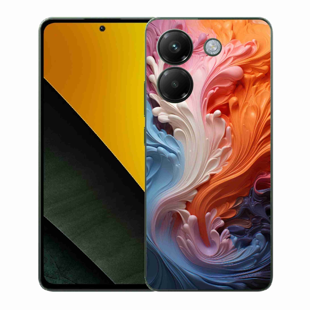 Gélový kryt mmCase na Xiaomi Poco M7 Pro 5G - abstraktný motív 8