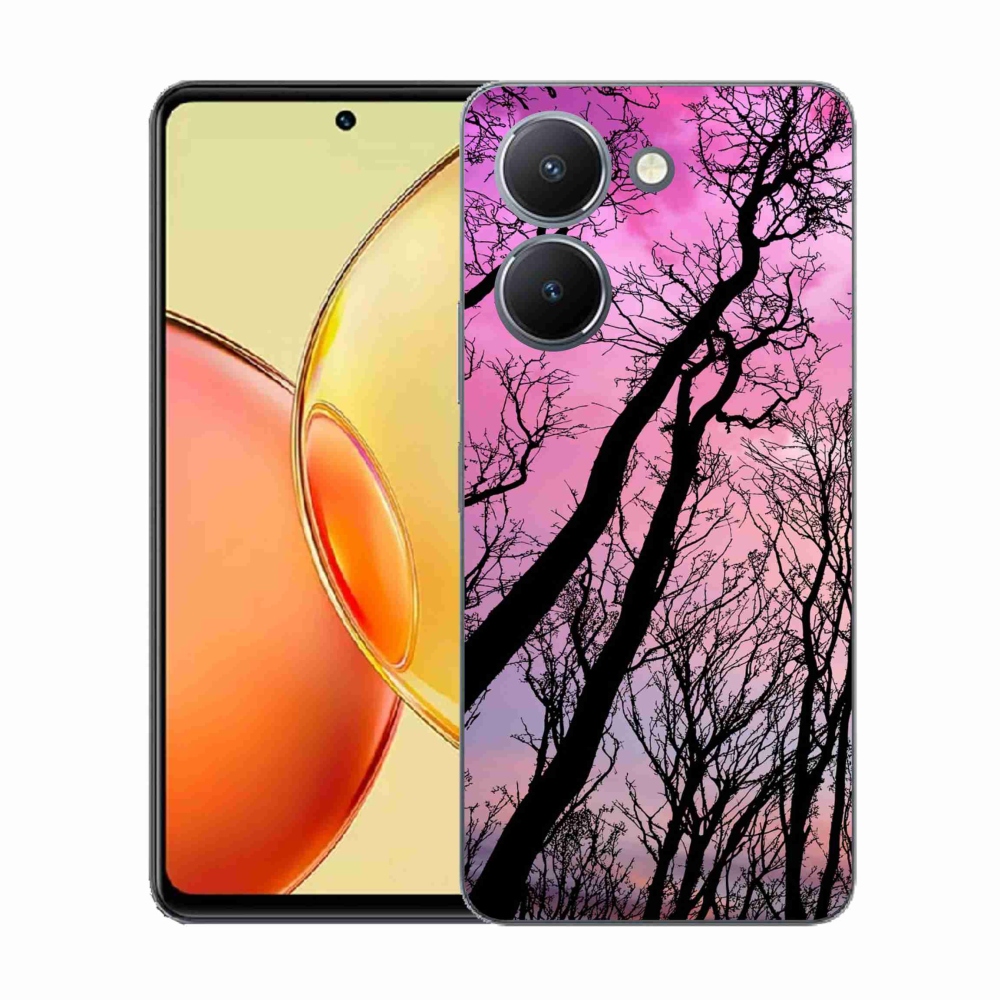 Gélový kryt mmCase na Vivo Y36 - opadané stromy