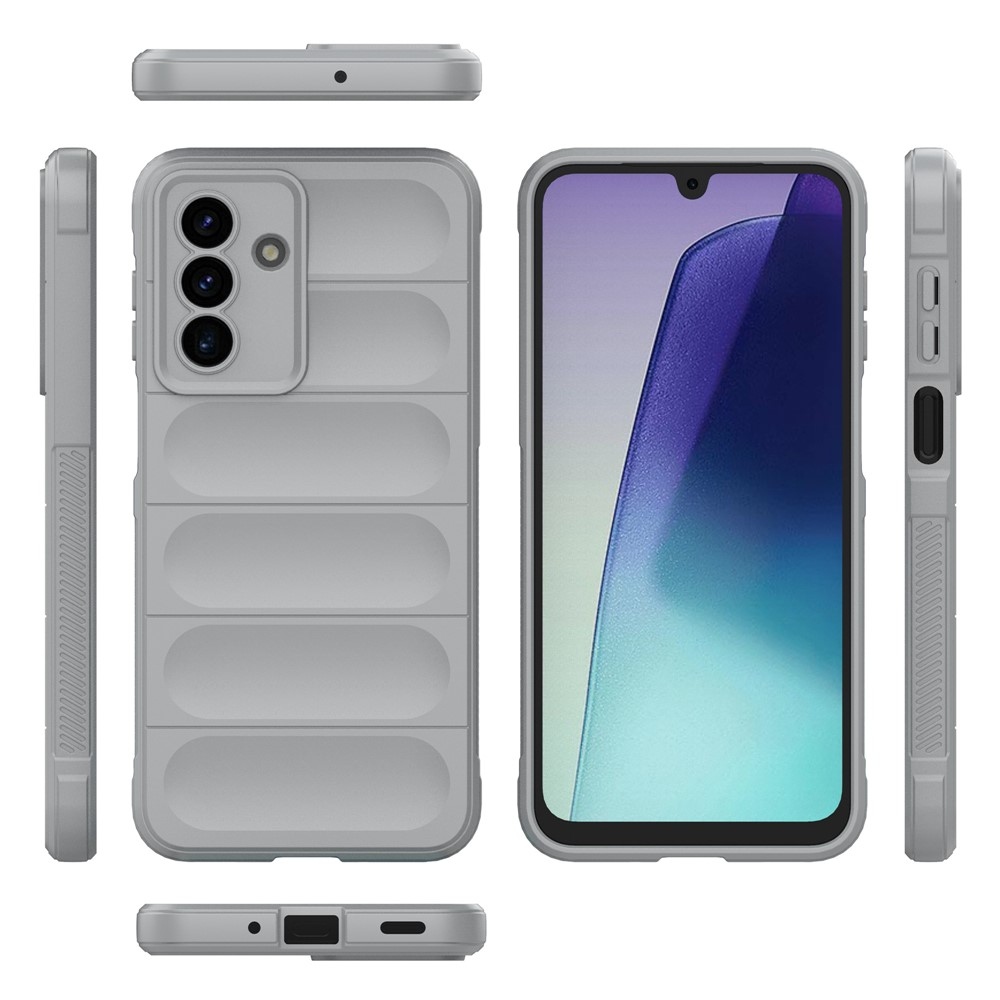 Rugg odolný gélový obal na Samsung Galaxy A17 5G - svetlosivý